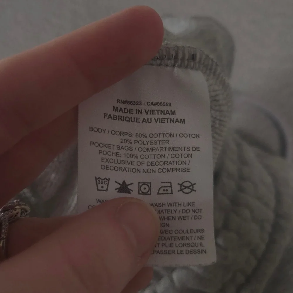 Nike Sweatpants Womens M Grey Sportswear Essential Jogger French Terry Fleece